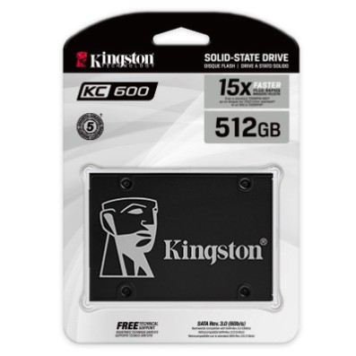 金士頓 SKC600/512G 512GB 2.5吋 SSD 固態硬碟