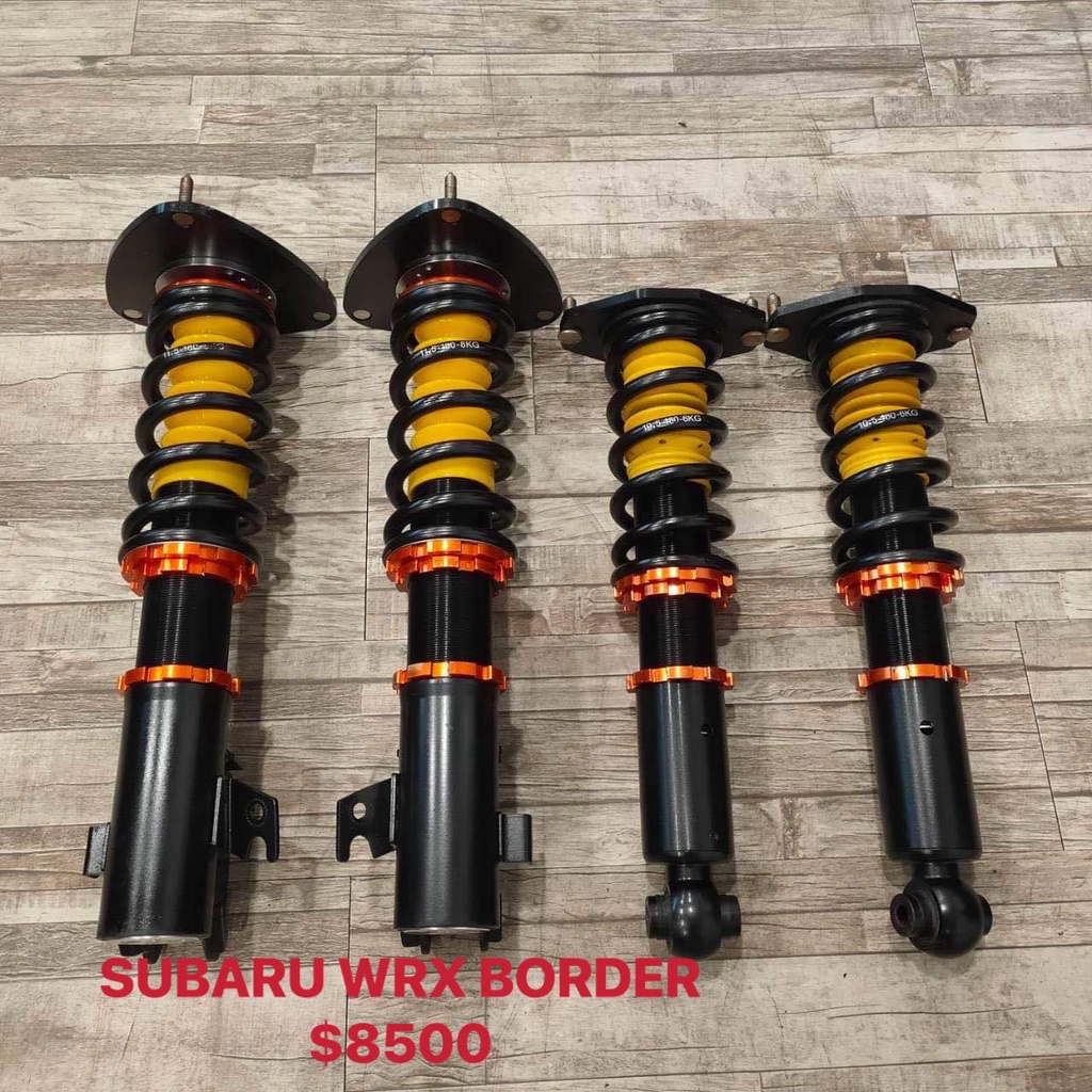 【品太】(保固四個月) SUBARU WRX BORDER 高低軟硬可調避震器 極新品 整新品