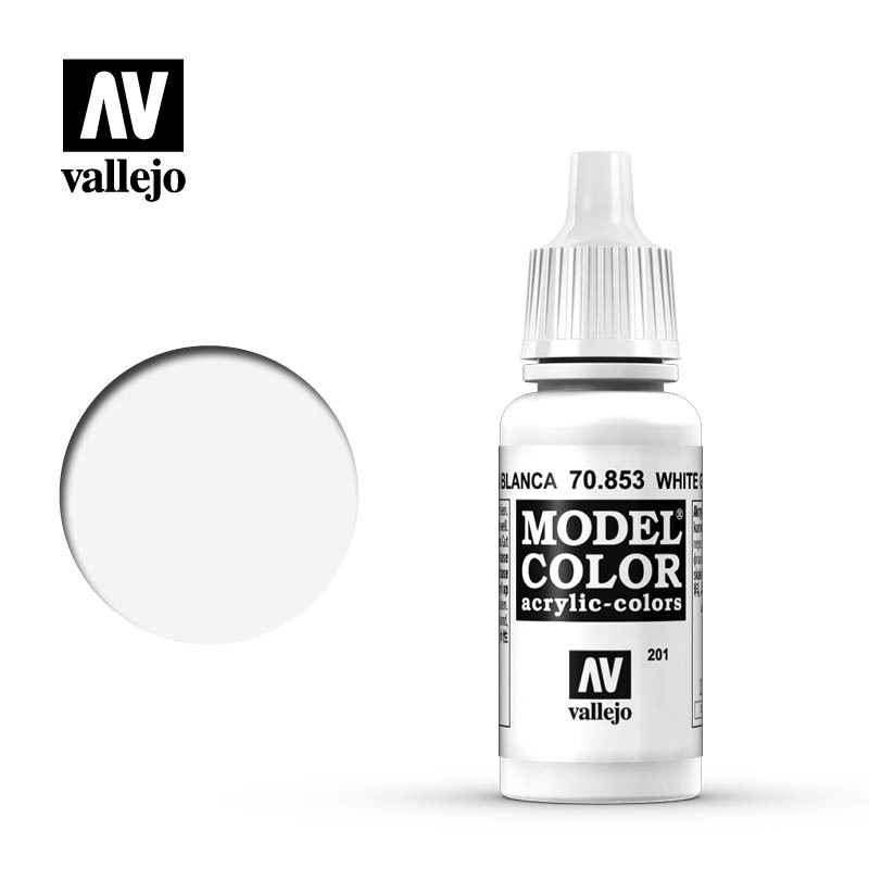 【模界模型】Vallejo Model Color 釉白色 70853 (201)