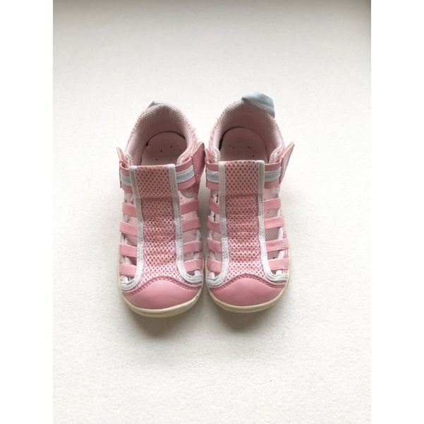 日本IFME女童淺粉色機能水涼鞋