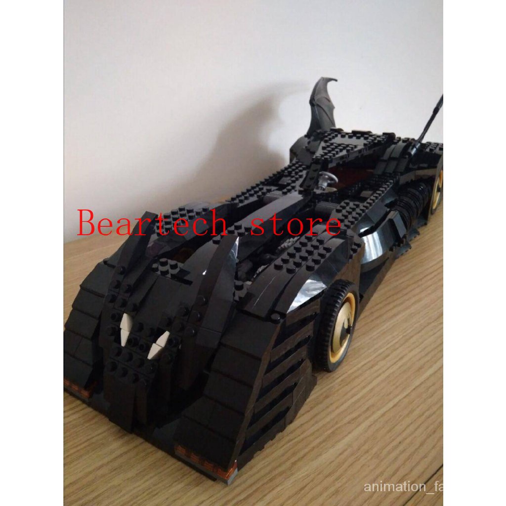 【吳奇隆推薦】蝙蝠車 終極收藏家版積木磚玩具 兼容樂高7784 DECOOL 7116