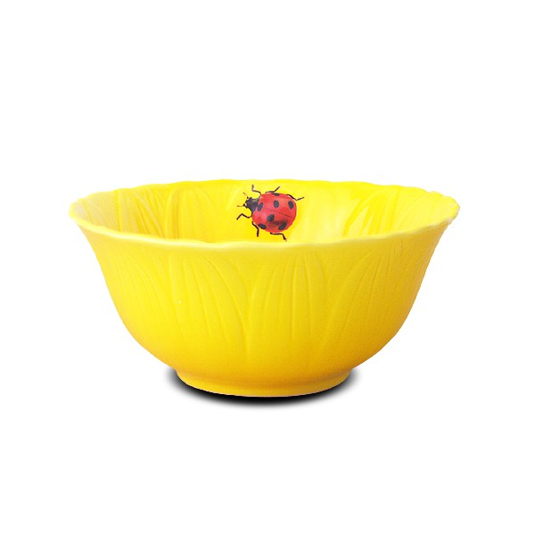 【堯峰陶瓷】日式餐具-向日葵餐具系列-向日葵碗-輕食族待客適用 | 情侶碗|親子碗|大容量|野餐擺盤適用
