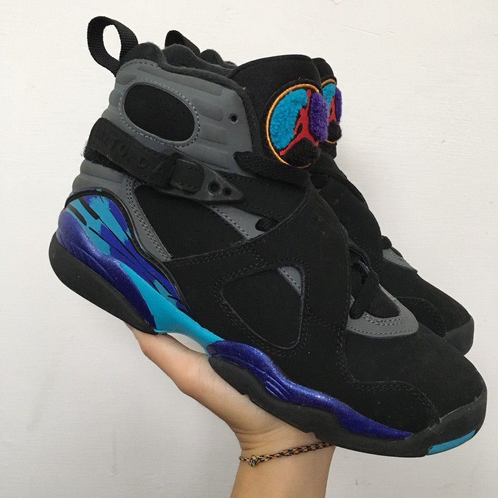 NIKE JORDAN 8 RETRO BG 經典八代 大童鞋 女鞋 籃球鞋 喬登