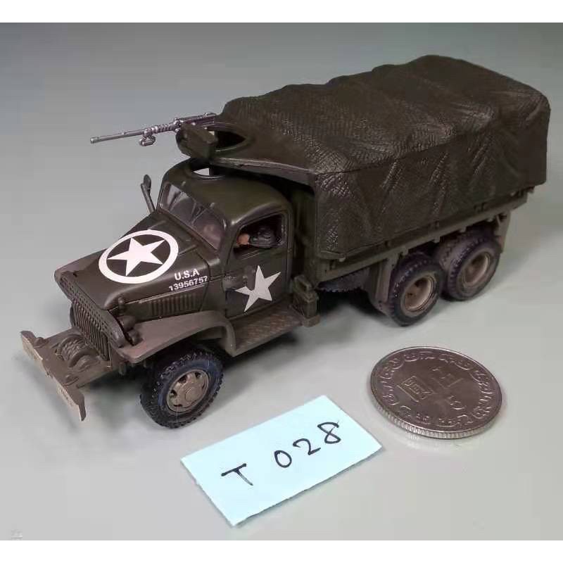 T 028: 絕版二手孤品，FOV軍用卡車，1：72 ，二戰美軍 2 1/2 TON CARGO TRUCK