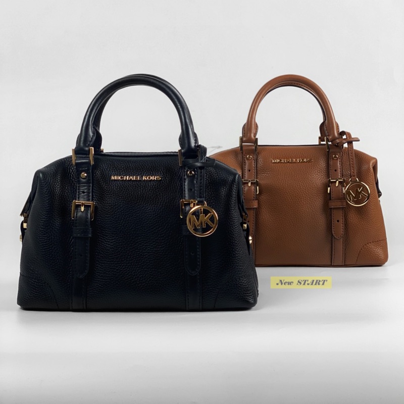 【New START精品服飾-員林】Michael Kors MK 荔枝紋 兩用 側背 手提 波士頓包