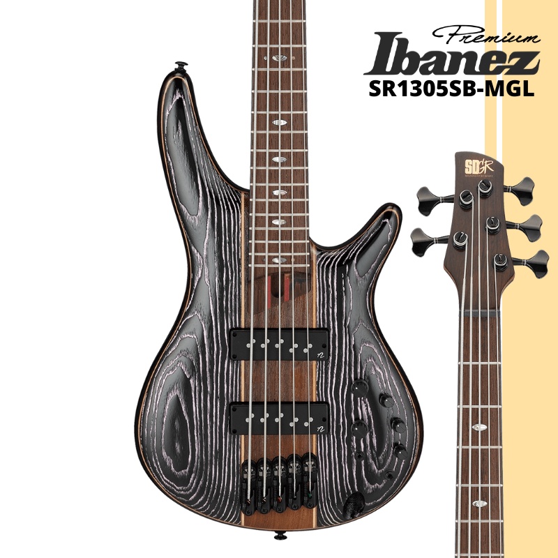 Ibanez Premium SR1305SB-MGL 電貝斯 免運 全新公司貨【LIKE MUSIC】SR