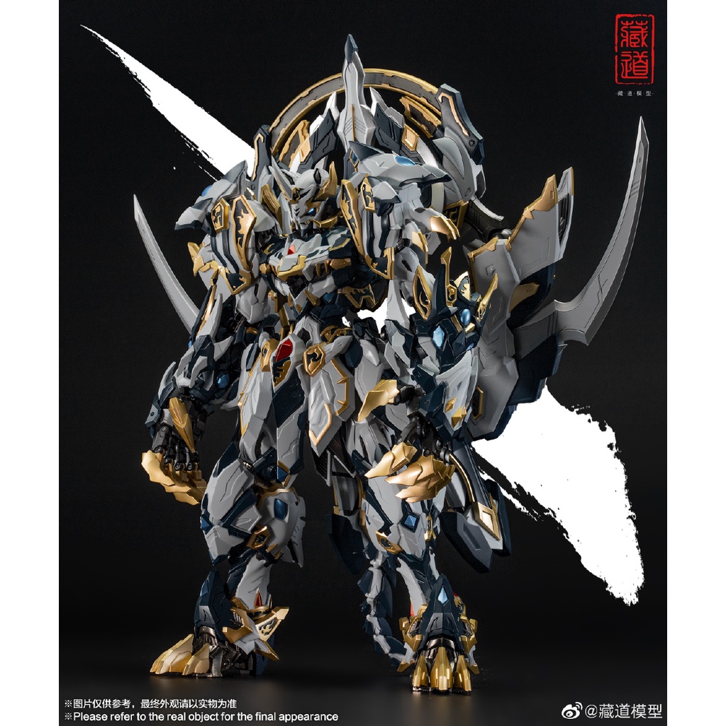現貨 Durara 藏道模型1 100 四聖獸白虎七夜白虎異端可發光戰神武者合金完成品 蝦皮購物