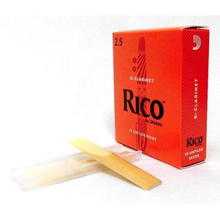 美國 RICO 豎笛竹片 Clarinet 竹片 豎笛竹片 單簧管竹片 黑管竹片(單片零售：每片48元)