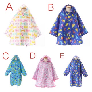 「日本代購」orange bonbon 兒童專用雨衣 斗篷式雨衣 書包專用雨衣