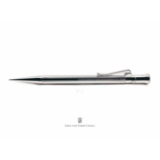 =小品雅集= 德國 Graf von Faber-Castell Classic 鍍白金 0.7mm 自動鉛筆