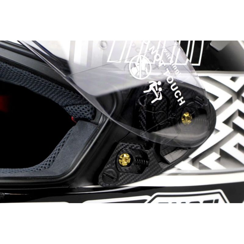 SHOEI 鈦合金安全帽螺絲X14 Z7 Z8 X15 GT-AIR 安全帽裝飾螺絲