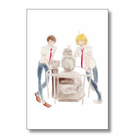 全日本送料無料 卒業生 草壁光 佐条 同級生 中村明日美子 複製原画 ふたりぐらし Blanc アート エンタメ Www Guyanacarnival592 Com