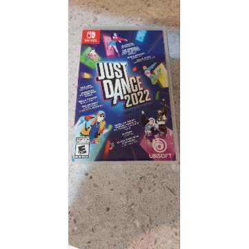 (二手）JUST DANCE 2022 遊戲片 switch