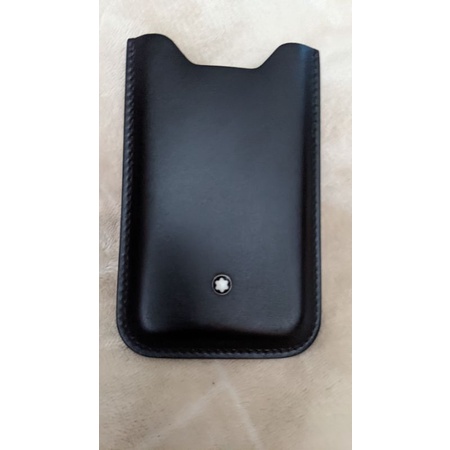 「現貨」萬寶龍 MONTBLANC-iphone 5/5s手機套 手機殼 卡片套 -黑