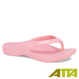 【ATTA】足底均壓(夾腳款) 足弓簡約夾腳拖鞋(粉色)ATTA/經典熱銷/足壓釋放/MIT台灣製/足底均壓/無痛夾腳