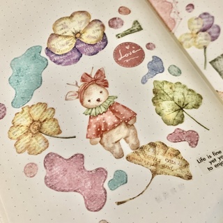 ʜᴇʟʟᴏ頸鹿 ✿ Sonia ✿ 英文花草 ✿ DOLL ✿ 軟糖 ✿ flower frame 分裝