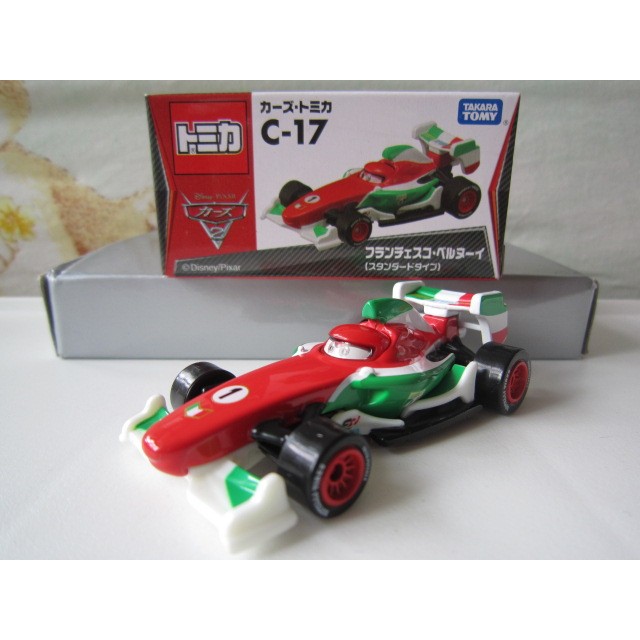 7-11全家299免運 TOMY Tomica Disney CARS C-17 迪士尼 超哥 義大利 F1方程式賽車