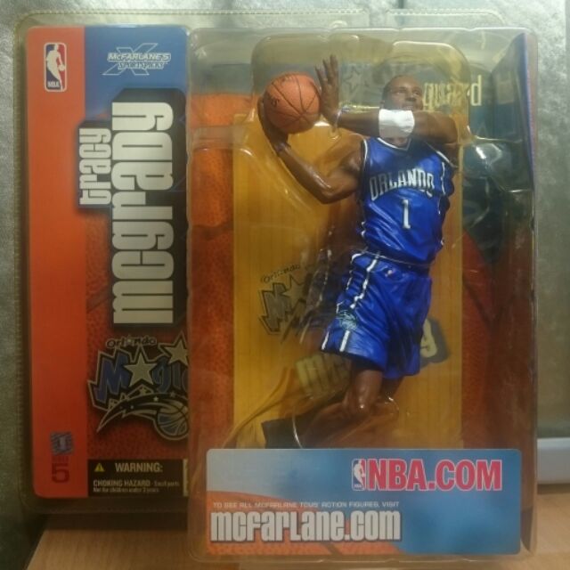 麥法蘭 Mcfarlane NBA 5代 奧蘭多魔術隊 T-MAC Tracy Mcgrady  麥格雷迪 魔術巔峰時期