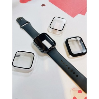 Apple Watch專用保護殼 S7 S6 SE 玻璃殼