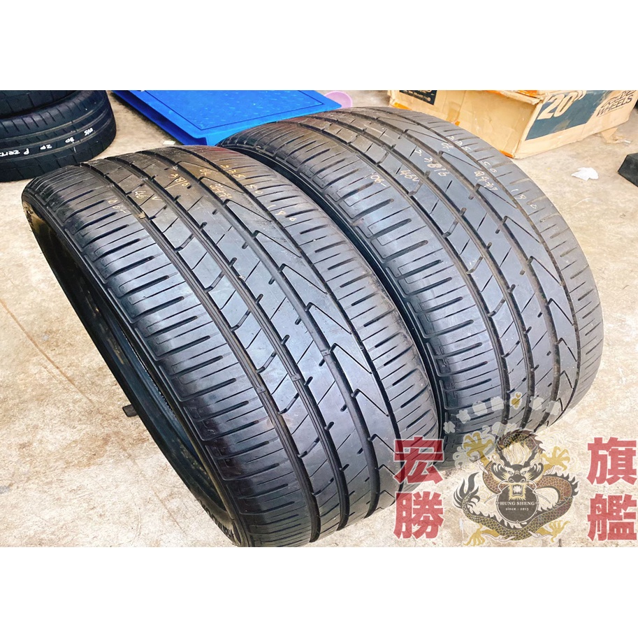 宏勝旗艦 F622. 235 50 19 韓泰HANKOOK S1 Evo 9成新 2條5500元