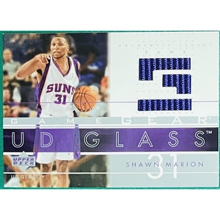 Shawn Marion 球衣卡 NBA 2003-04 UD Glass Game Gear SM-GG 太陽隊