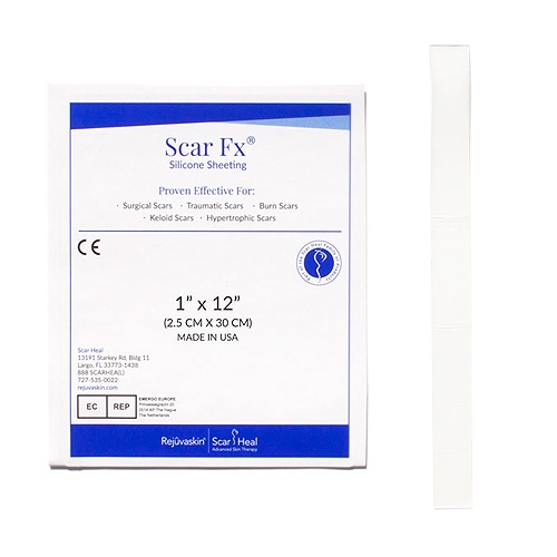 美國 Scar Heal Scar Fx疤痕護理矽膠片(2.5x30公分)1片入【小三美日】D101125