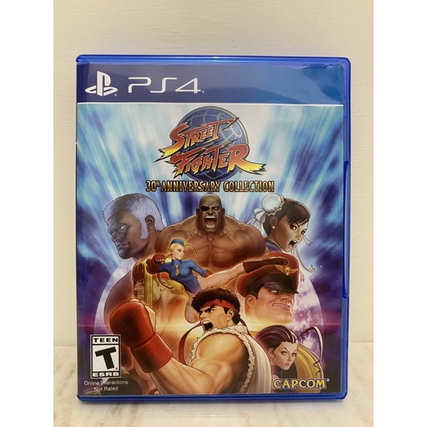 全新PS4 遊戲 選單中文 快打旋風 30 週年紀念合集 Street Fighter 30th(二手）