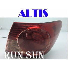 ●○RUN SUN 車燈,車材○● 全新豐田 04 05 06 07 ALTIS 9代 LED原廠型 尾燈 一顆 台灣製