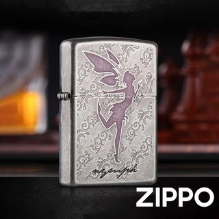 ZIPPO 飛翔小仙女防風打火機 韓國設計 官方正版 現貨 限量 禮物 送禮 刻字 客製化 終身保固 ZA-1-53A