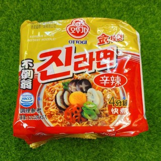 快速出貨 韓國不倒翁 金拉麵(辛辣) 1袋5包入