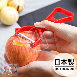 日本製 不鏽鋼削皮刀／水果削皮刀 削皮器 去皮器 刨刀 雹刀 馬鈴薯去皮 刮皮器 刨刀 水果刀 果皮刀【超越巔峰】
