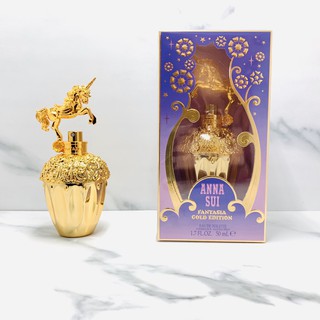 華麗獨角獸系列新品💖💖💖ANNA SUI安娜蘇 童話金色獨角獸淡香水50ML