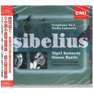 【正版全新CD清倉 4.5折】Sibelius: Symphony No.5/Violin Concerto