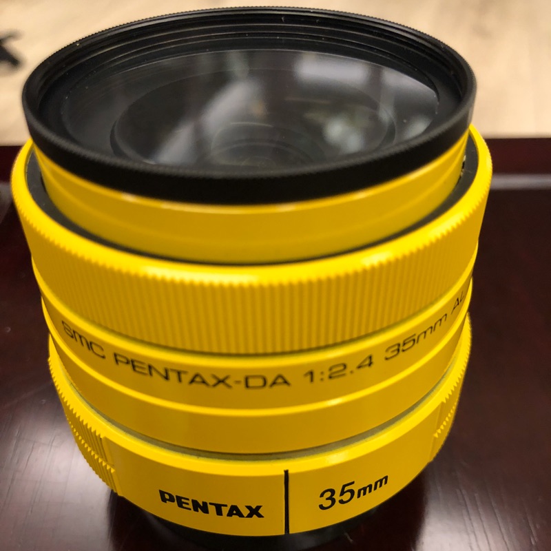 Pentax-DA 35mm F2.4 AL 黃色
