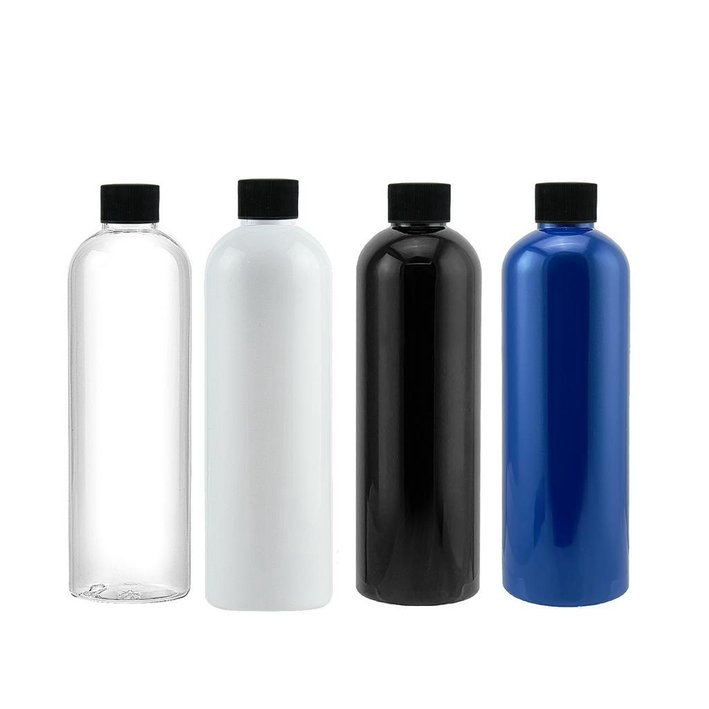 【KT BIKER】250ml PET 圓肩 空罐 空瓶 分裝瓶 塑膠罐  塑膠瓶  分裝罐 〔PTJ012〕