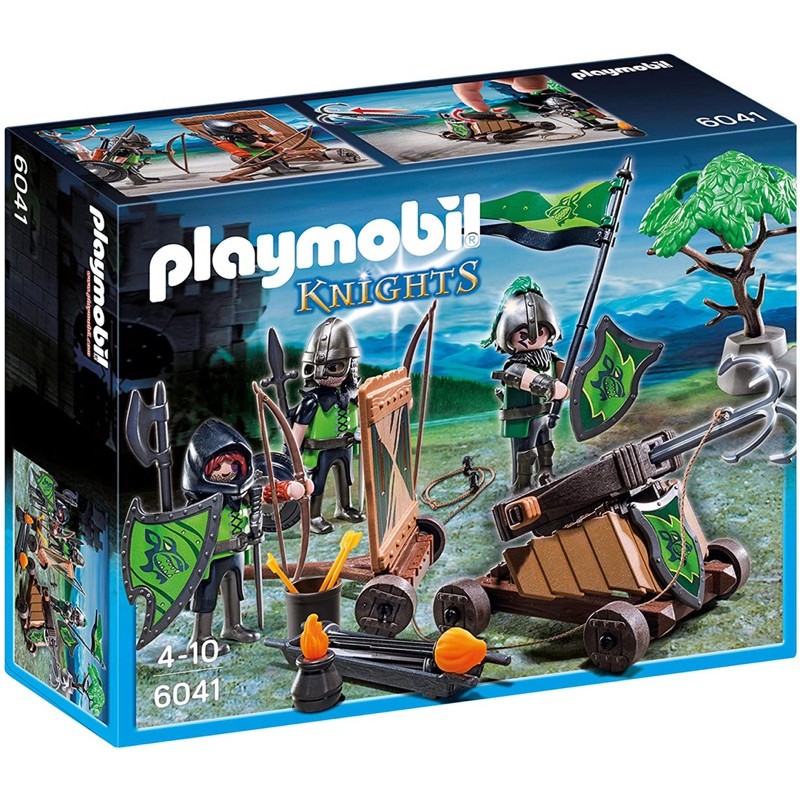 全新 摩比人 Playmobil 6041 狼族士兵與攻城武器