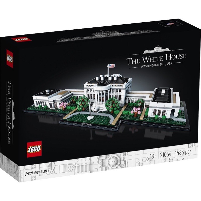 LEGO 樂高21054 白宮 建築系列 全新未拆