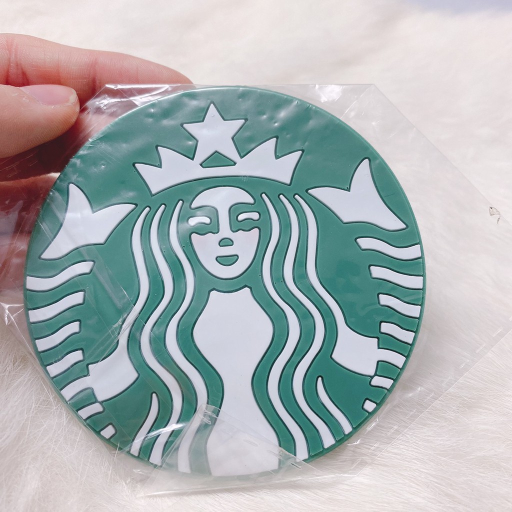 &lt;星巴克starbucks&gt;經典版橡膠杯墊