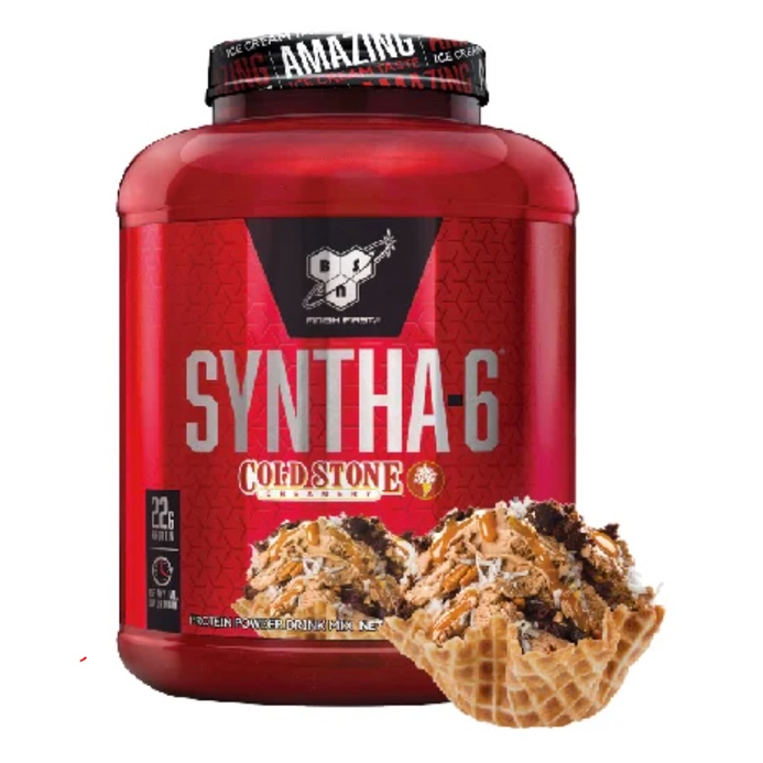 BSN  Syntha-6乳清蛋白 (4.56磅/罐) 酷聖石系列:德意志巧克力 / 薄荷巧克力脆片
