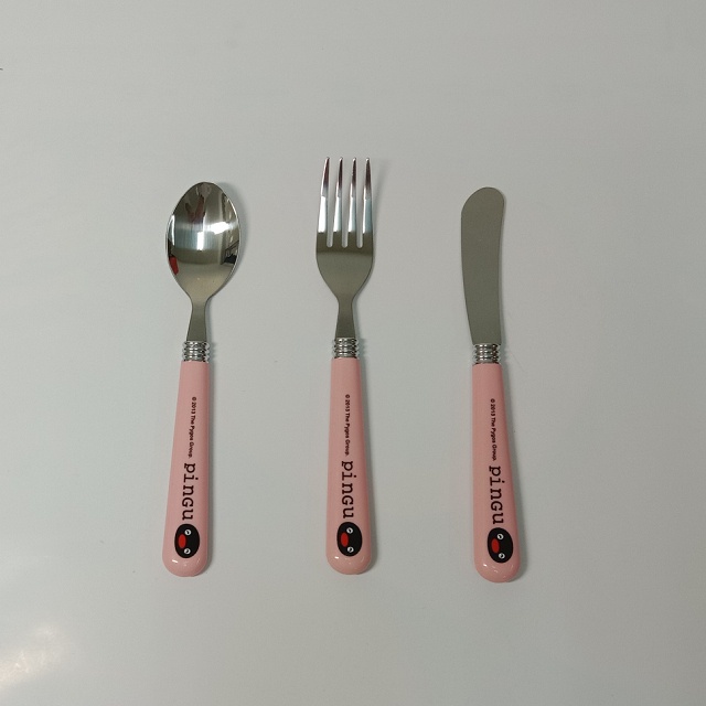 「台灣出貨」全新現貨_湯匙+叉子餐具組 材質: 304不鏽鋼  3件一組