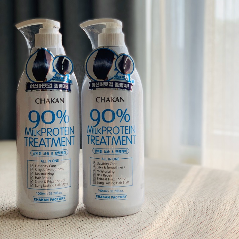 🇰🇷韓國代購🇰🇷Chakan Factory 牛奶蛋白護髮素90%