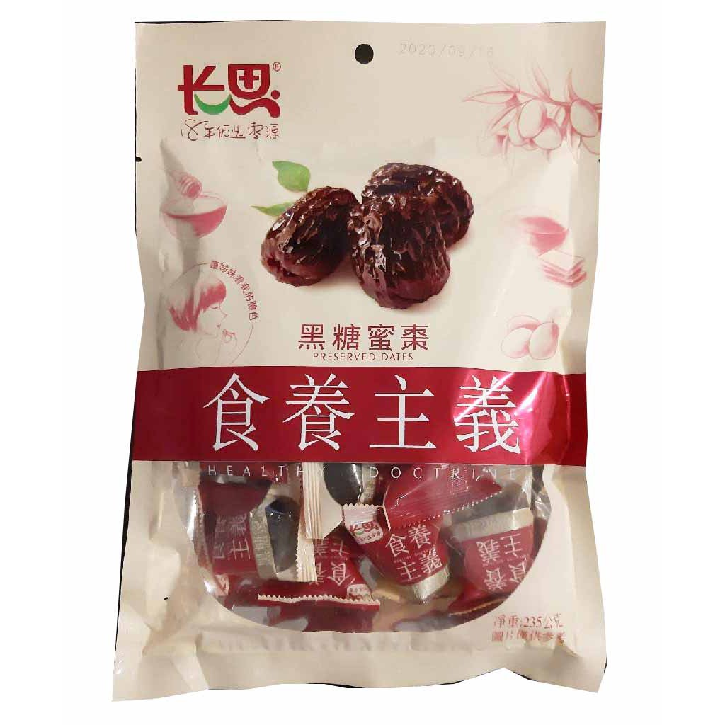 長思黑糖蜜棗235g 【美日多多】蜜棗  蜜餞 果乾 棗 零嘴 養生 甜食 零嘴