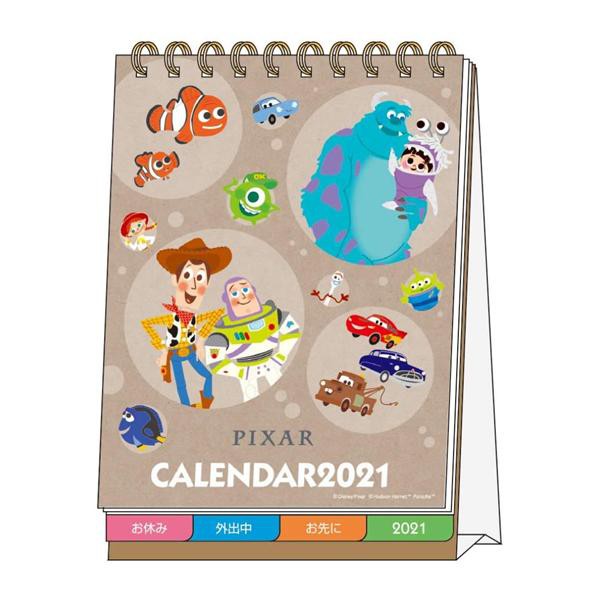 2021 sun-star Desk Calendar/ with Message/ DC Pixar 皮克斯桌曆 誠品