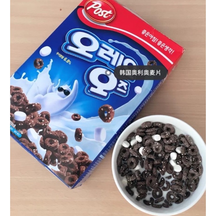 韓國限定版OREO 麥片（巧克力+棉花糖）250g