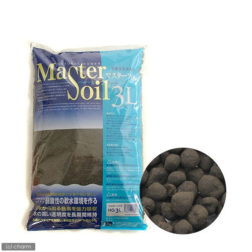 日本 公司貨  Master Soil 黑土(散裝) 8L  3L  粗粒/中粒 養水晶蝦 養水草 (桃園水族)