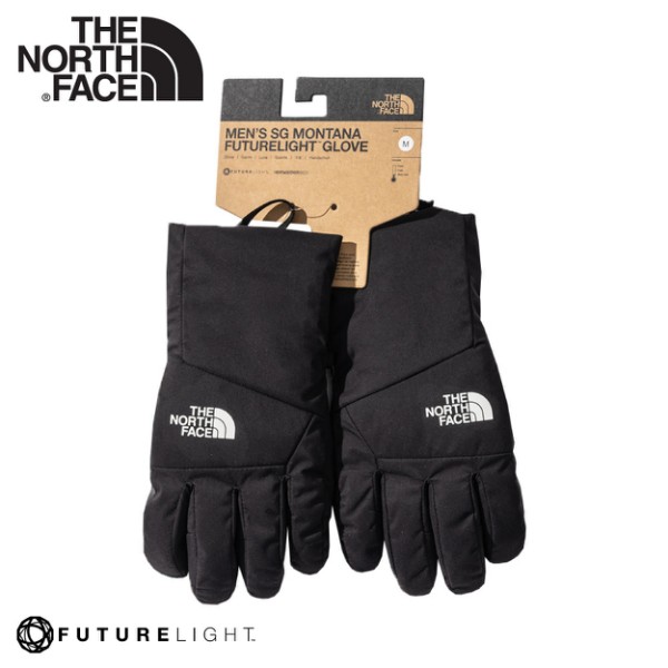 【The North Face 男 FL 防水保暖手套《黑》】4SH5/機車手套/防滑手套/冬季滑雪/悠遊山水