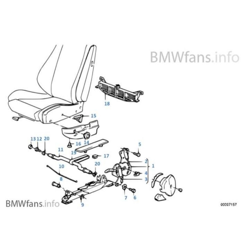 【Older-B 集件工坊】bmw e30 e28m椅使用全新座椅撑桿8支