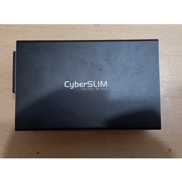 CyberSLIM S82U3 雙層磁碟陣列硬碟盒 3.5吋HDD SATA USB3.0