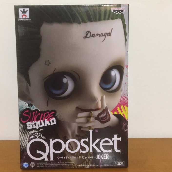 (代理版)QPosket 自殺突擊隊 小丑 Joker DC英雄 A款