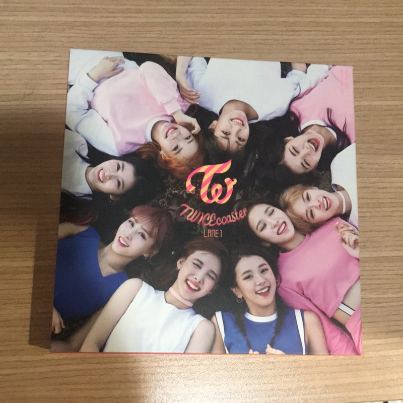 Twice Twicecoaster Lane 1 Tt Album專輯cd Dvd 空專 蝦皮購物